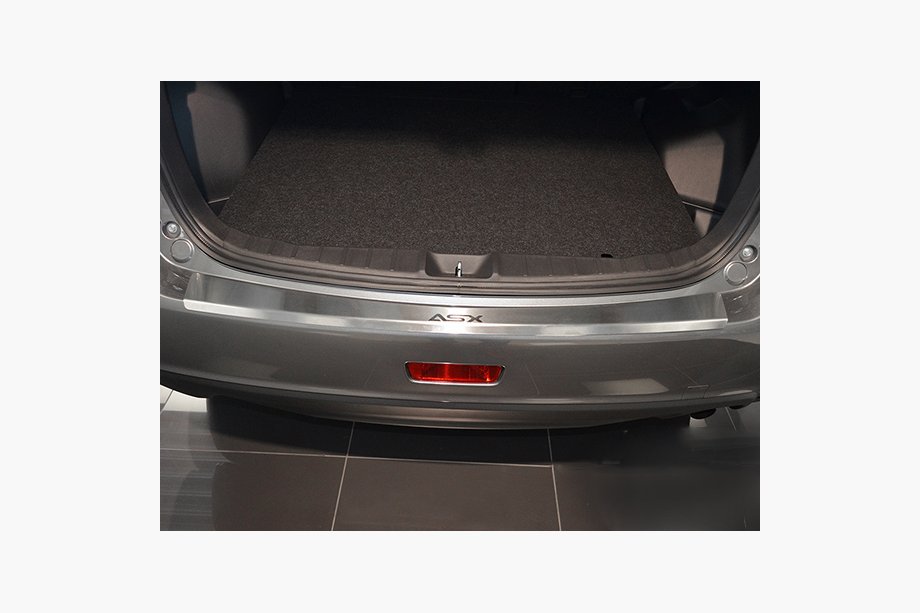 Mitsubishi ASX 2010-2023 Protectie bara spate cu margine Nataniko (inox) Foto 1