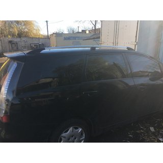 Bare Longitudinale Crom (2 buc, Aluminiu) Mitsubishi Grandis 2003-2011 foto 3