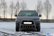 Mitsubishi Outlander 2006-2012 Bullbar WT Special (Inox) foto 2