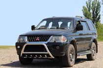 Mitsubishi Pajero Sport 1996-2007 Bullbar WT003 (Inox) foto 1