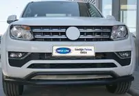 Volkswagen Amarok 2010-2022 Bara frontala dubla Vegas 2016-2021 (negru) foto 2
