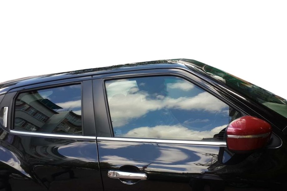 Nissan Juke 2010-2019 Ornamente geamuri inox (4 buc) OmsaLine - Otel Inoxidabil Italian Foto 4