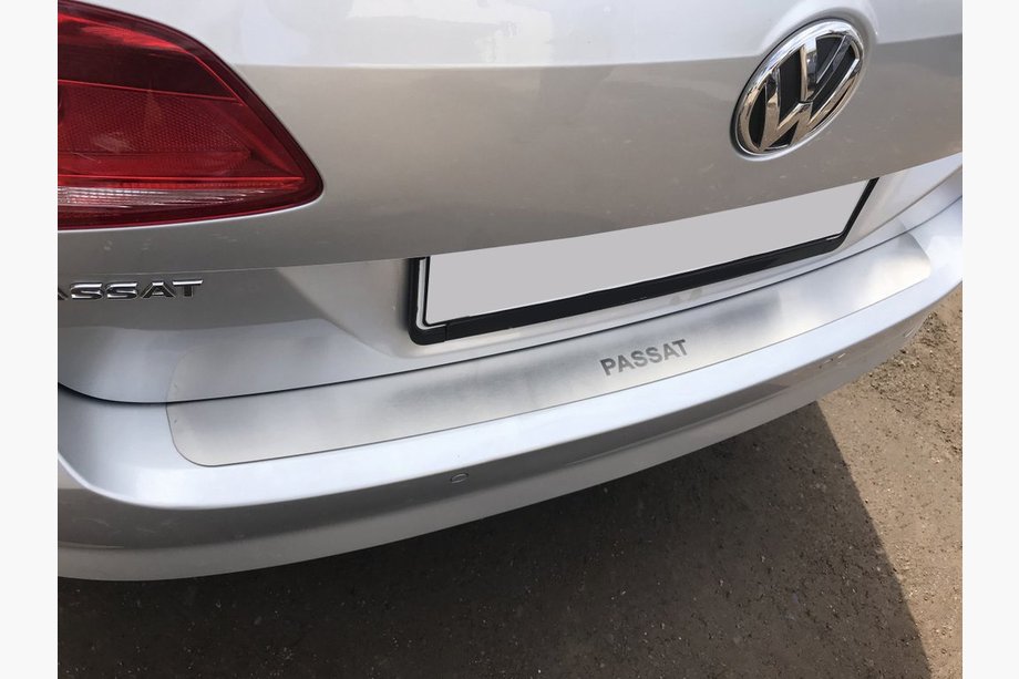 Volkswagen Passat B7 2012-2015 Protectie bara spate Nataniko (inox) Foto 1