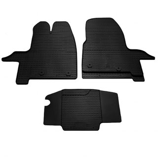 Covorase cauciuc (3 buc, Stingray Premium) Ford Custom 2013-2022