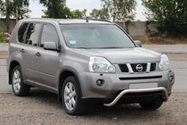 Nissan X-trail T31 2007-2014 Protectie Fata WT007 (Inox) foto 3
