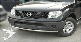 Nissan Pathfinder R51 2005-2014 Protectie Fata ST008-1 (Inox) foto 6