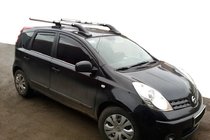 Nissan Note 2004-2012 Bare longitudinale Shark (2 buc) foto 2