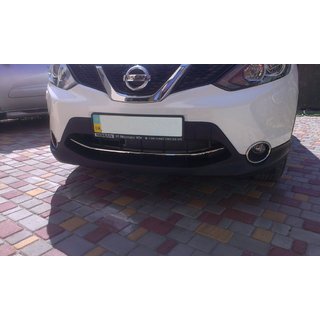 Protectie bara fata inox (2014-2017) Nissan Qashqai 2014-2021 foto 2