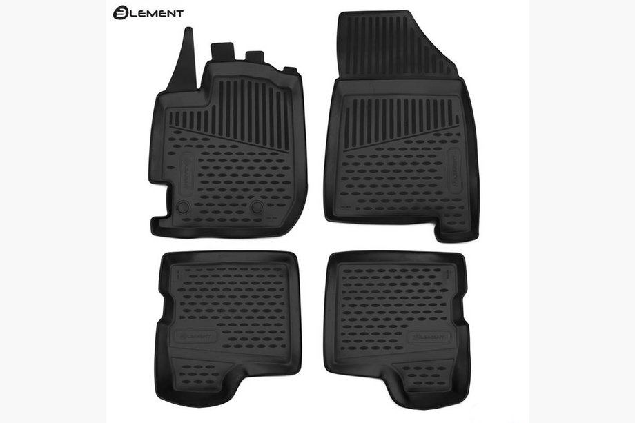 Dacia Duster 2018-2024 Covorase auto din cauciuc interior (4 buc, Novline) SUV Image