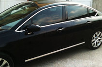 Citroen C-5 2008-2017 Set complet ornamente geamuri (12 buc, inox) foto 1