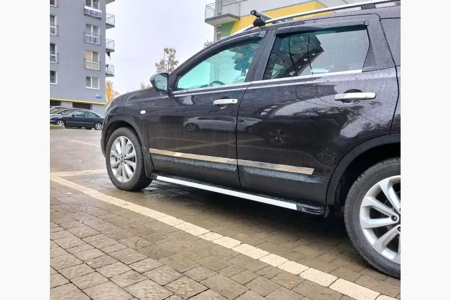 Nissan Qashqai 2010-2014 Praguri Laterale Maya V1 (2 buc, Aluminiu) Image