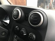 Mercedes Citan 2013-2021 Ornamente guri de ventilatie interioare (4 buc, inox) foto 1
