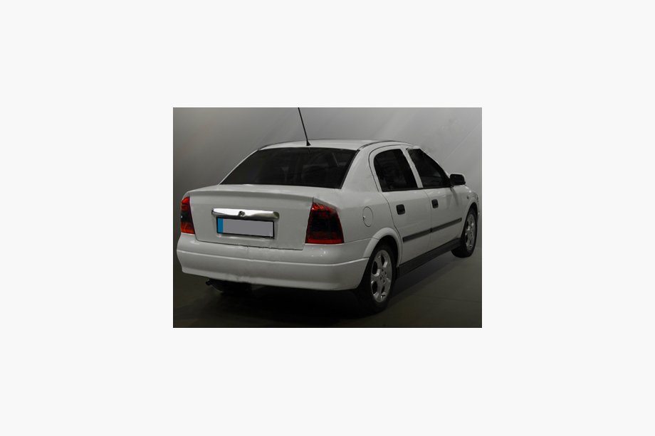 Opel Astra G classic 1998-2012 Ornament deasupra numarului (inox) OmsaLine - Otel Inoxidabil Italian Image