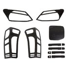 Isuzu D-Max 2011-2019 Set ornamente (ABS negru) foto 1