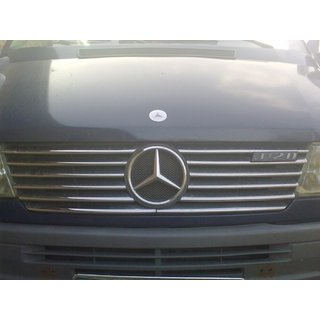 Capace grila cromate (1995-2000, 12 piese, inox) Mercedes Sprinter W901/902/903/904/905 1995–2006 foto 4
