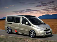 Fiat Scudo 2007-2015 Tevi Laterale BB002 (2 buc, Inox) foto 2