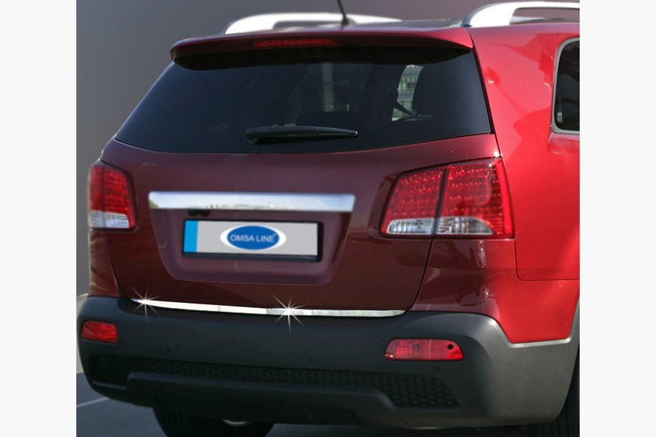 Kia Sorento II XM 2009-2014 Ornament portbagaj inox (2009-2013) OmsaLine - Otel Inoxidabil Italian Foto 4