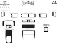 Audi A6 C5 1997-2001 Huse bord Aluminiu foto 3