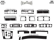 BMW 3 Series E46 1998-2006 Accesorii interior Lemn Inchis foto 5