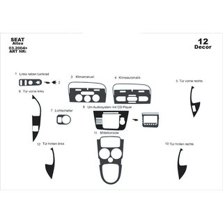 Capace bord (Set mare) Seat Altea 2004-2015 foto 4