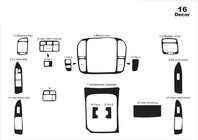 Toyota Land Cruiser 100 1998-2007 Capace Panou Bord Aluminiu foto 3