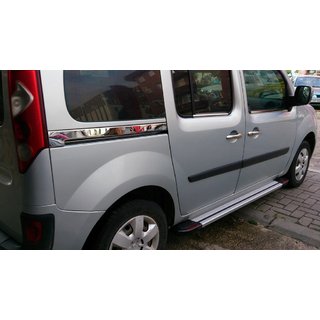 Molding pentru usa culisanta (2 buc, inox) Renault Kangoo 2008–2020 foto 2