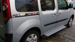 Mercedes Citan 2013-2021 Molduri din otel inox pentru usi culisante (2 buc) foto 2
