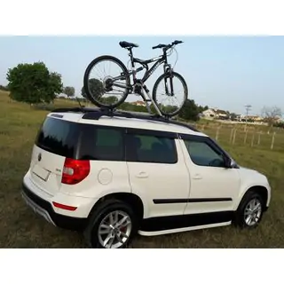Suport bicicleta pentru bare transversale portbagaj foto 4