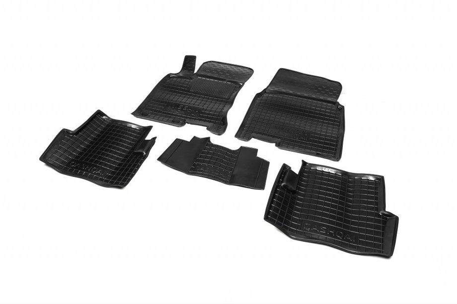 Nissan Qashqai 2010-2014 Covorase auto din cauciuc cu margine (Autogumm) Foto 1