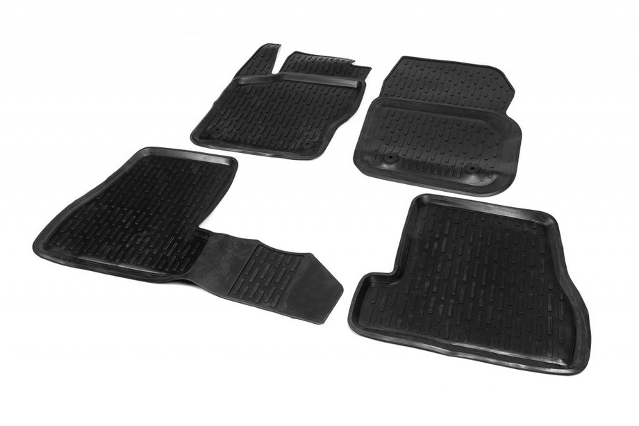 Ford Focus III 2011-2017 Covorase cauciuc (4 buc, Niken 3D) Image