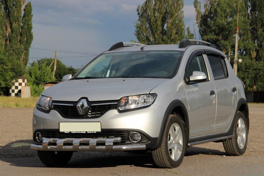 Renault Sandero 2013-2022 Bara Fata ST015 (Inox) Image