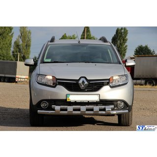 Bara Fata ST015 (Inox) Dacia Sandero 2013-2020 foto 2