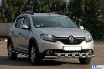 Renault Sandero 2013-2022 Bara Fata ST015 (Inox) foto 4