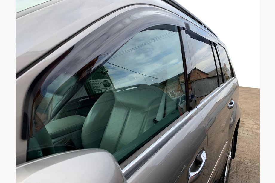 Mercedes GL class X164 2006-2012 Deflectoare Geamuri (4 buc, Niken) Image