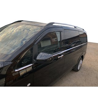 Ornamente inferioare geam din inox pe toata lungimea (8 buc) foto 1