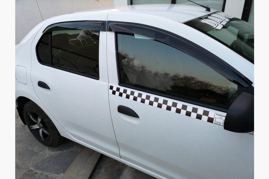 Renault Sandero 2013-2022 Deflectoare Geamuri (4 buc, Niken) Image