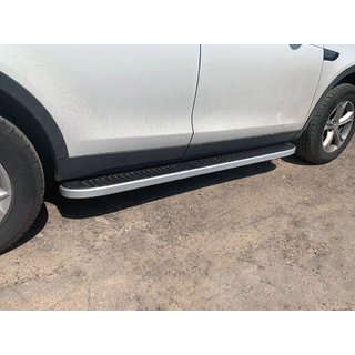 Praguri Laterale Tayga Grey (2 buc, Aluminiu) foto 1