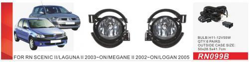 Renault Master 2011-2023 Proiectoare ceata 2015-2020 (2 buc, Halogen) foto 2