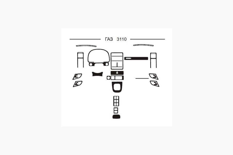 GAZ-31 1981-1992 Capace bord (Hartman) Image