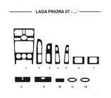 Lada Priora 2007-2018 Capace bord (Hartman) Aluminiu foto 1