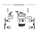 Chevrolet Niva 1998-2020 Capace bord (Hartman) Aluminiu foto 1
