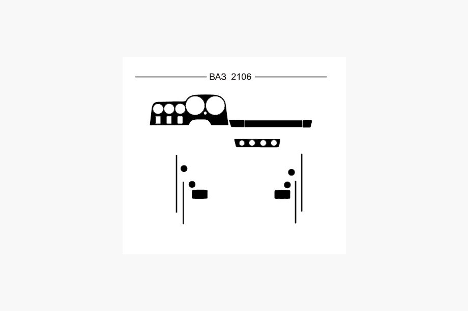 VAZ 2106 1976-2006 Capace bord (Hartman) Image