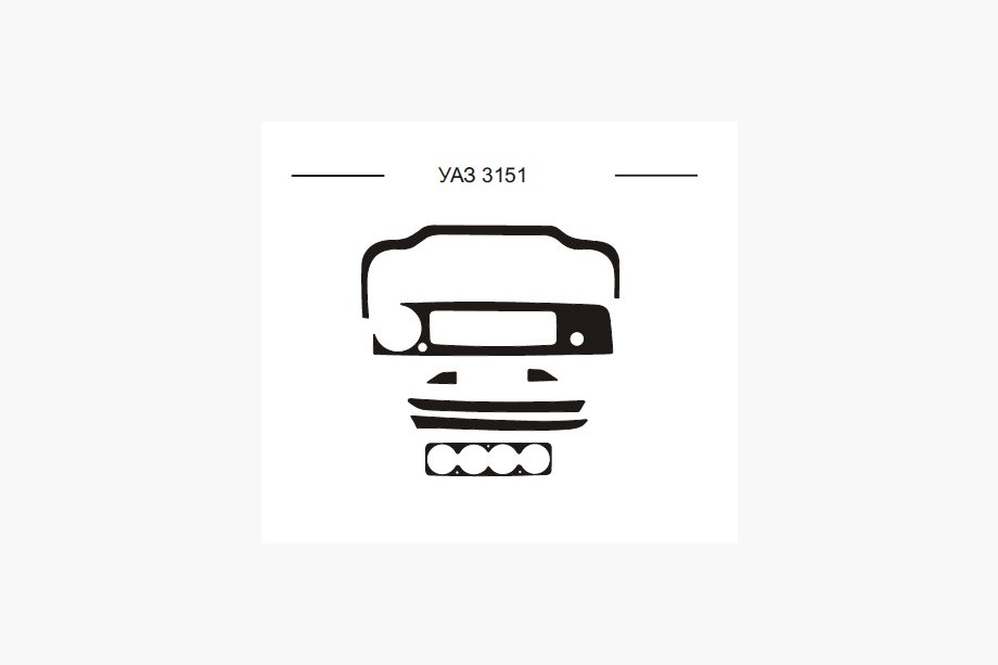 UAZ 3151 1985–2003 Capace bord (Hartman) Image