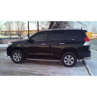 Capace Manere Cromate (4 buc, Otel Inoxidabil) Toyota Land Cruiser Prado 150 2009-2023 foto 4