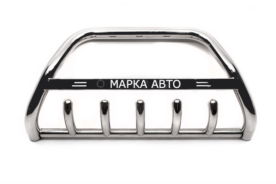 Toyota Land Cruiser 90 Prado 1996-2002 Bullbar WT004 Otel Inoxidabil Image