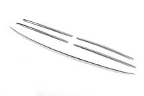 Mercedes Sprinter W901/902/903/904/905 1995–2006 Ornamente crom pentru rama grilei radiatorului (2002-2006, 5 piese, inox) foto 4