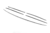 Mercedes Sprinter W901/902/903/904/905 1995–2006 Ornamente crom pentru rama grilei radiatorului (2002-2006, 5 piese, inox) Carmos - Otel Inoxidabil Turcesc foto 4