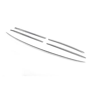 Ornamente crom pentru rama grilei radiatorului (2002-2006, 5 piese, inox) Mercedes Sprinter W901/902/903/904/905 1995–2006 foto 4