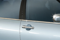 Mitsubishi Lancer 9 2004-2008 Ornamente Exterioare Geamuri Inox (4 buc) Carmos - Otel Inoxidabil Turcesc foto 3