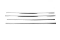 Mitsubishi Lancer 9 2004-2008 Ornamente Exterioare Geamuri Inox (4 buc) Carmos - Otel Inoxidabil Turcesc foto 2